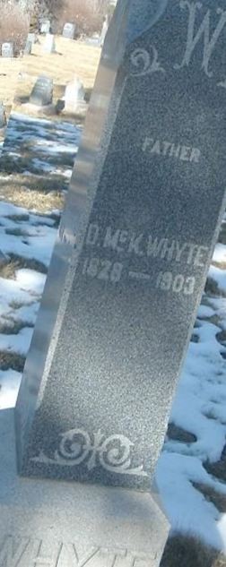 Duncan McK Whyte on Sysoon