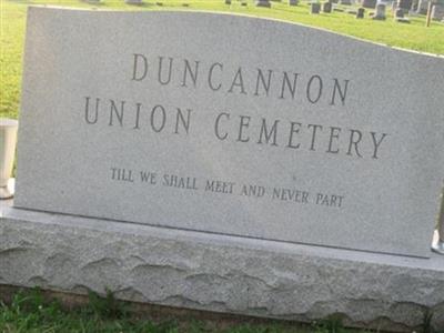 Duncannon Union Cemetery on Sysoon