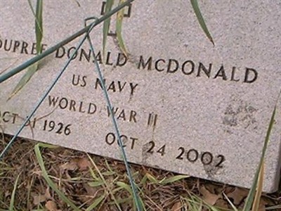 Dupree Donald McDonald on Sysoon