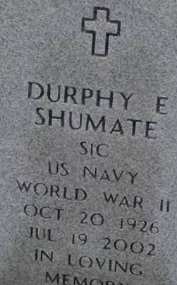Durphy E Shumate on Sysoon