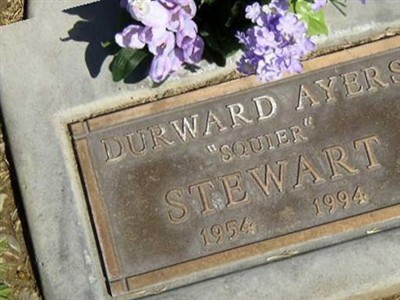 Durward Ayers Stewart on Sysoon