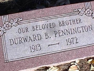 Durward Buddy Pennington on Sysoon
