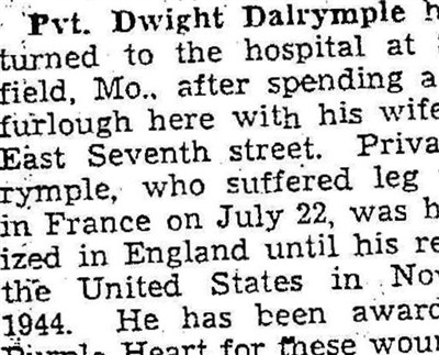 Dwight M. Dalrymple on Sysoon
