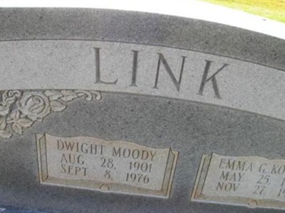 Dwight Moody Link on Sysoon