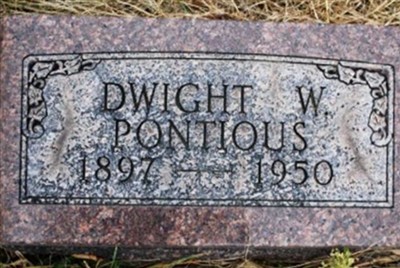 Dwight W Pontious on Sysoon
