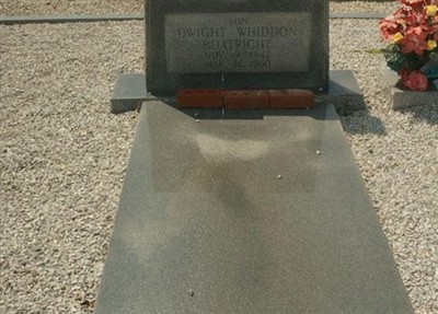 Dwight Whiddon Boatright on Sysoon