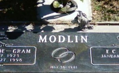 E. "Jack" C. Modlin on Sysoon