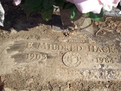E Mildred Hack on Sysoon