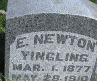 E Newton Yingling on Sysoon