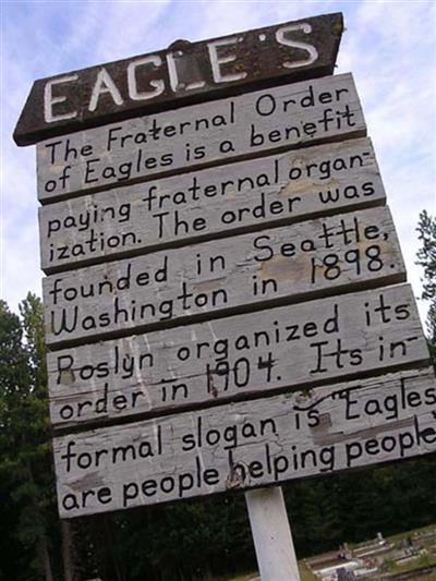 Eagles Cemetery on Sysoon