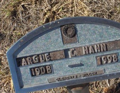 Eargle Charles Hahn on Sysoon