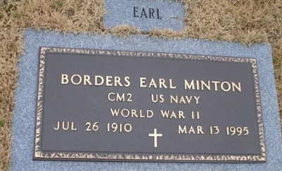 Earl Borders Minton on Sysoon