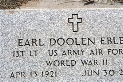 Earl Doolen Eblen on Sysoon