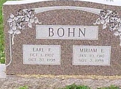 Earl F. Bohn on Sysoon