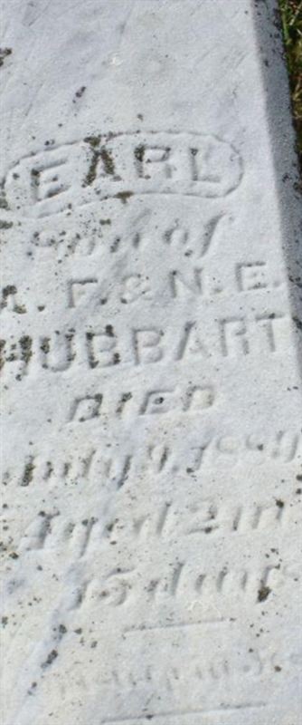 Earl Hubbart on Sysoon