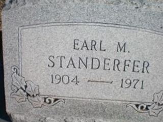 Earl Malcolm Standerfer on Sysoon