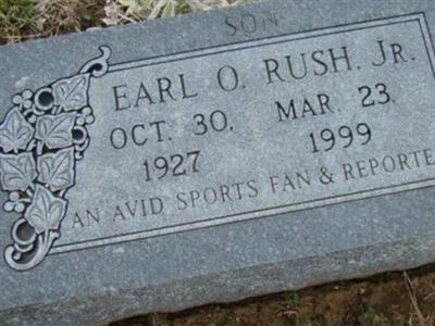 Earl O. Rush, Jr on Sysoon