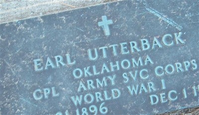 Corp Earl Utterback on Sysoon