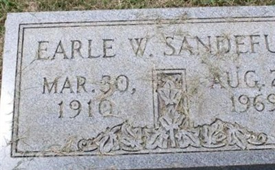 Earle W. Sandefur on Sysoon