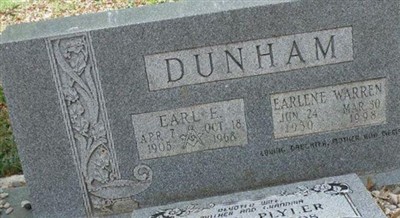Earlene Warren Dunham on Sysoon