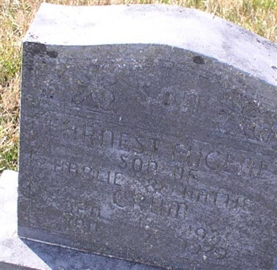Earnest Eugene Crum on Sysoon
