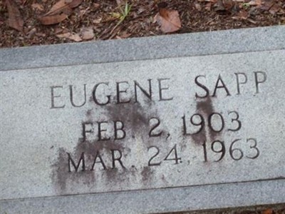 Earnest Eugene Sapp on Sysoon