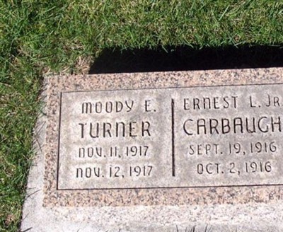 Earnest L Carbaugh on Sysoon