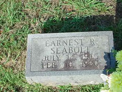 Earnest R. Seabolt on Sysoon