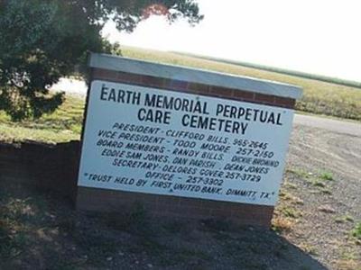 Earth Memorial Cemetery on Sysoon