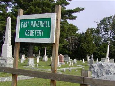 East Haverhill Cemetery on Sysoon