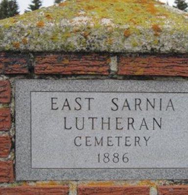 East Sarnia Lutheran Cemetery on Sysoon