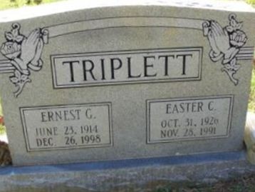 Easter C Triplett on Sysoon