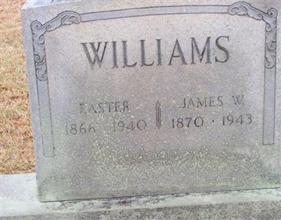 Easter Williams on Sysoon