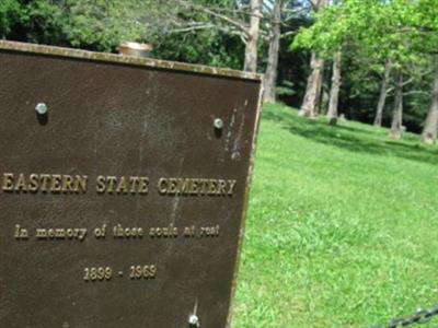 Eastern State Hospital Cemetery on Sysoon