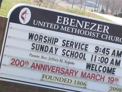 Ebenezer United Methodist Church Cemetery on Sysoon