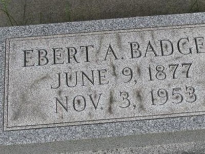 Ebert A. Badger on Sysoon