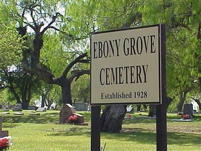 Ebony Grove Cemetery on Sysoon