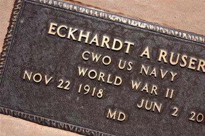 Eckhardt Albert "Russ" Rusert on Sysoon