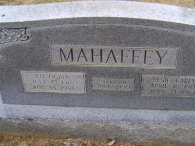 Ed Huble Mahaffey on Sysoon