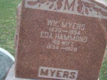 EDA HAMMOND MYERS on Sysoon