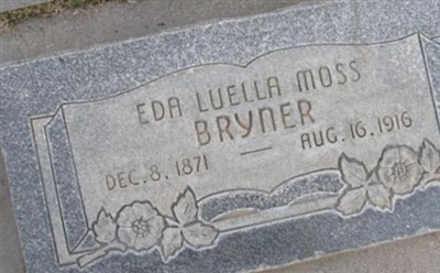 Eda Luella Moss Bryner on Sysoon