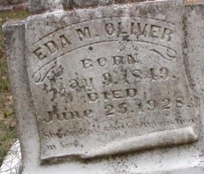 Eda M Oliver on Sysoon