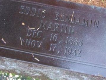 Eddie Benjamin Martin on Sysoon