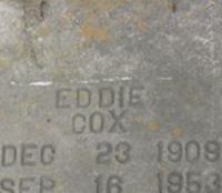 Eddie Cox, Jr, Find a grave on Sysoon Eddie Cox, Jr on Sysoon