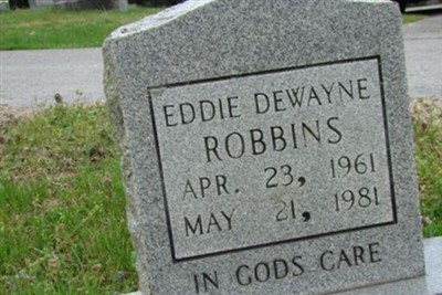 Eddie Dewayne Robbins on Sysoon