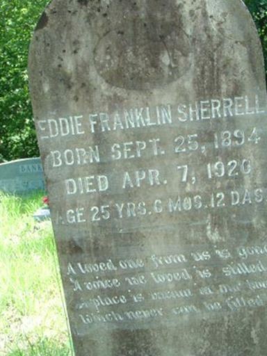 Eddie Franklin Sherrell on Sysoon