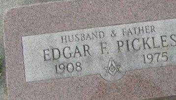 Edgar F Pickles on Sysoon