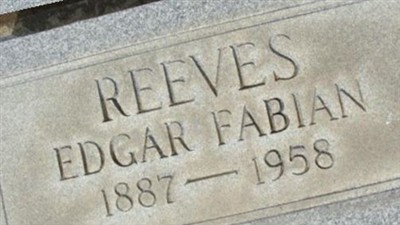 Edgar Fabian Reeves on Sysoon