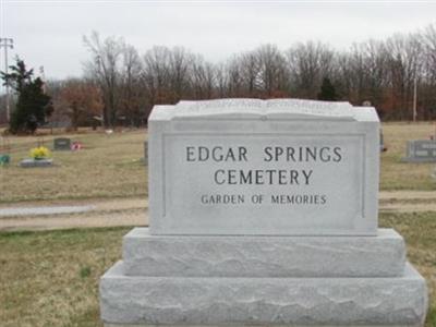 Edgar Springs Cemetery on Sysoon
