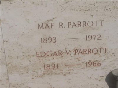 Edgar V. Parrott on Sysoon